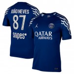 Günstige Fußballtrikots Paris Saint-Germain Joao Neves 87 Fourth trikot 2024-25 Kurzarm Günstige Fußballtrikots Paris Saint-Germain Joao Neves 87 Fourth trikot 2024-25 Kurzarm